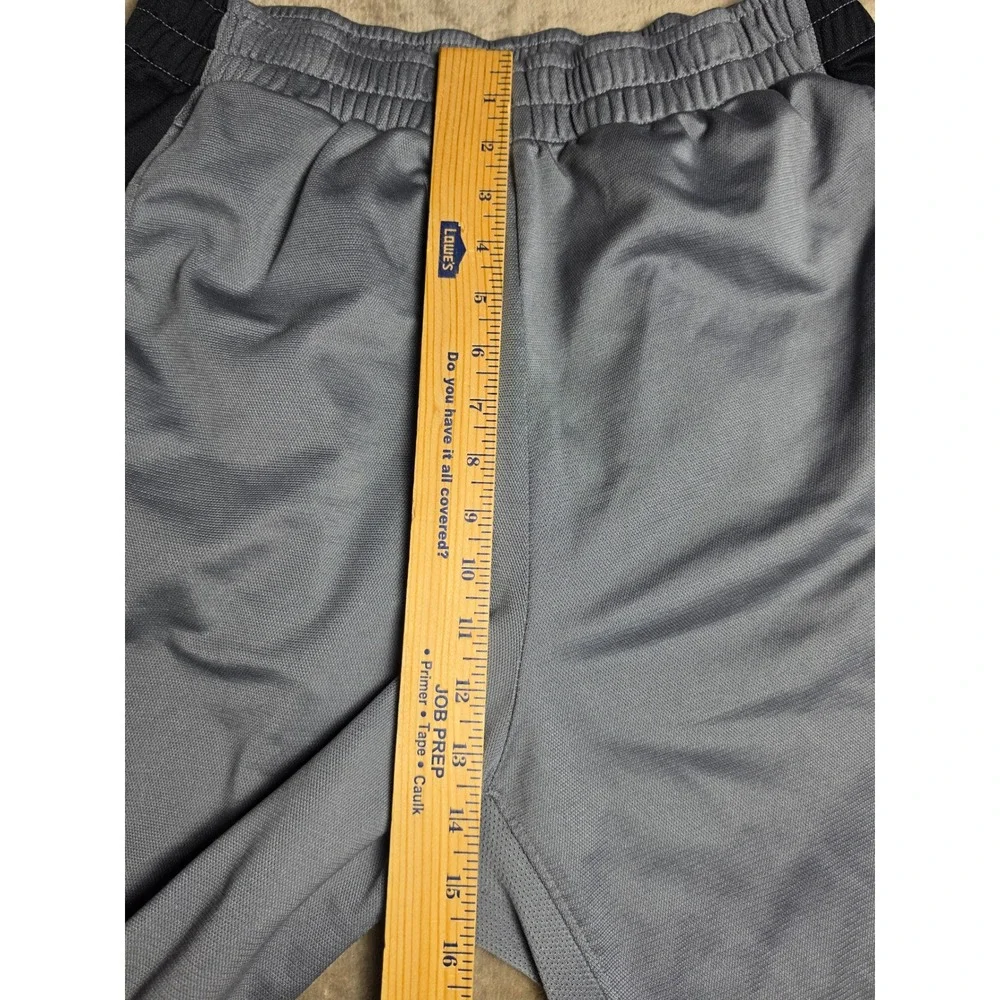 Jordan Mens Dri-FIT Basketball Shorts Grey Black White Jumpman Large L
